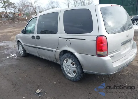 2008 Chevrolet Uplander Ls из США, поврежденный, VIN 1GNDV23WX8D132368
